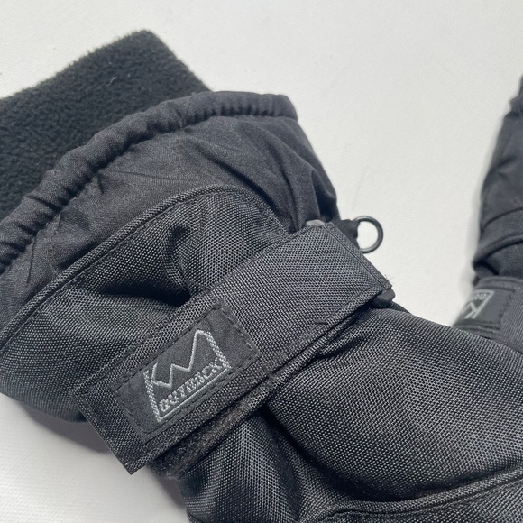 Men's Outback Waterproof Insulated Fleece Cuff Gloves Snow Ski Snowboard Winter - Picture 3 of 4